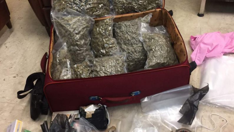 Sorpreso con un chilo di cocaina e 11 di marijuana: trafficante di droga albanese arrestato in Irpinia