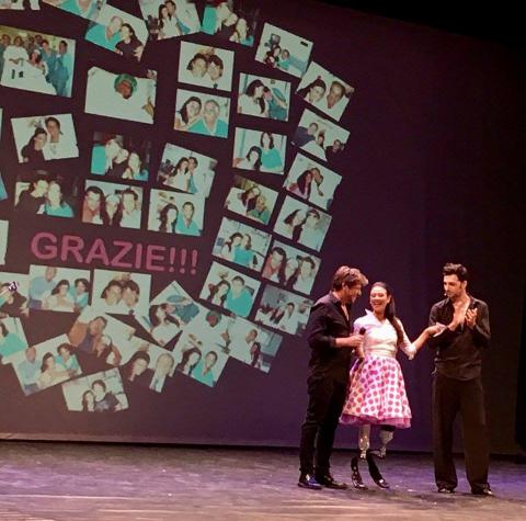 Giusy Versace a Cosenza