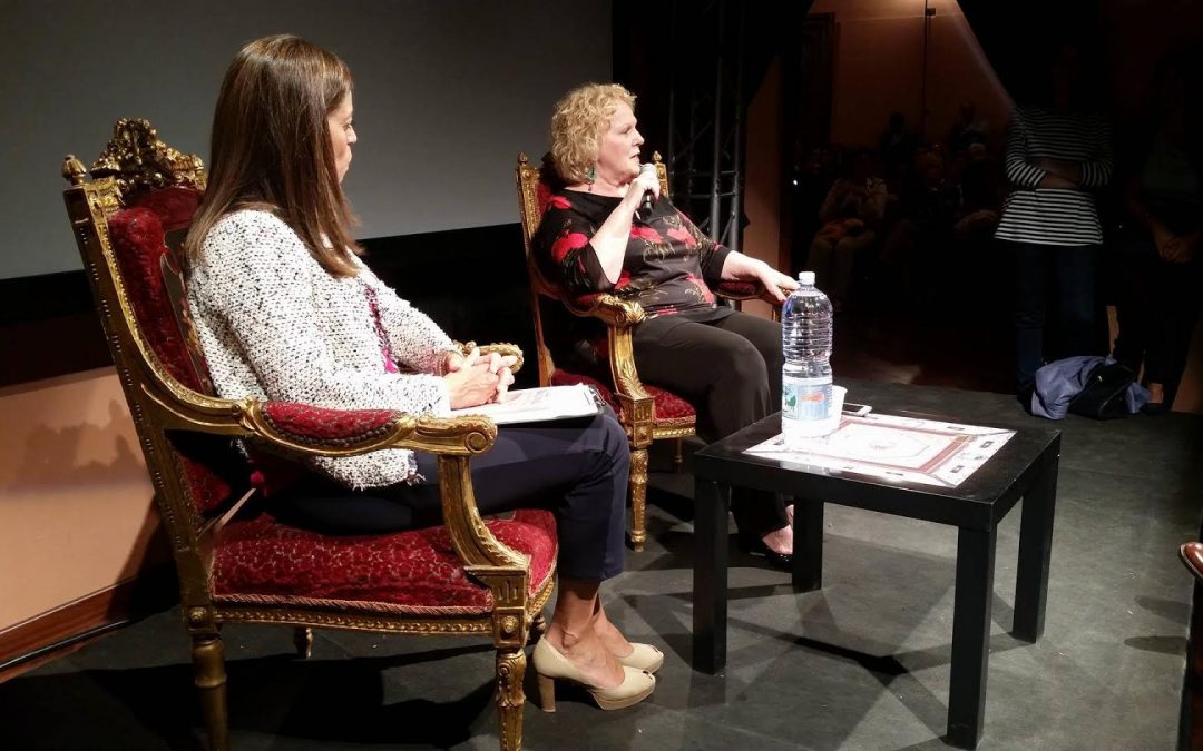 Katia Ricciarelli durante la sua intervista