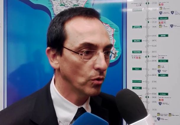 VIDEO - Il presidente di Anas, Gianni Vittorio Armani, a Cosenza parla del completamento della Salerno-Reggio Calabria
