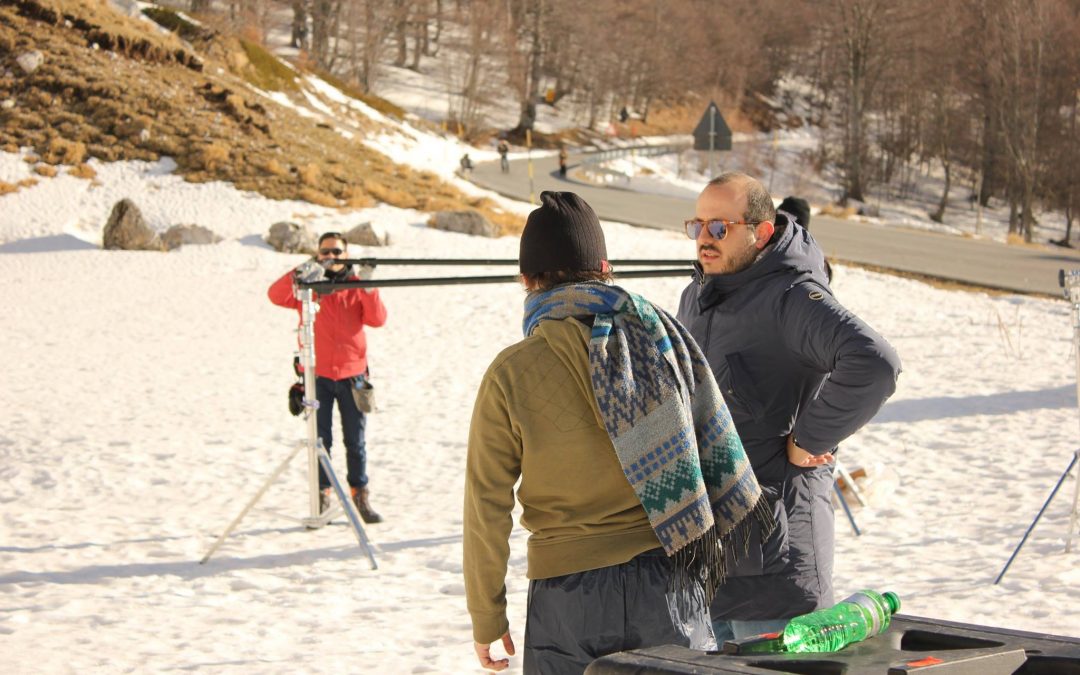 Nicola Telesca sul set