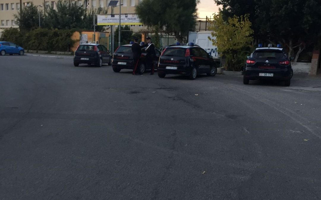 Il blitz dei carabinieri a Crotone