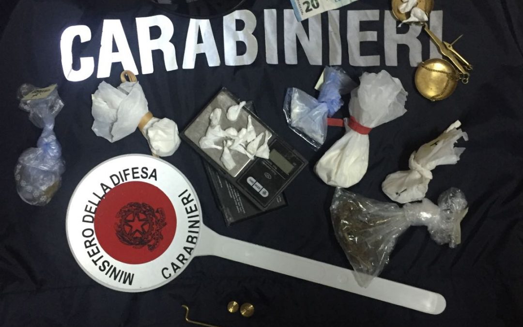 Nusco, controlli dei Carabinieri che sequestrano droghe e denunciano varie persone