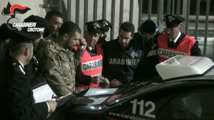 VIDEO – Droga e rapine nel Crotonese  In carcere i figli dei boss della ‘ndrangheta