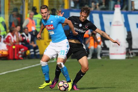 Napoli calcio, l'ottimismo di De Laurentiis: voglio Milik in campo ad inizio 2017