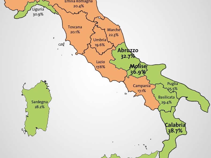 Case vuote in Campania, Avellino al primo posto