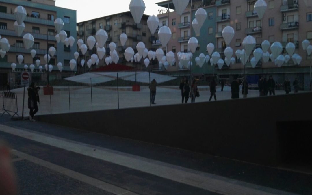 L'inaugurazione di Piazza Bilotti