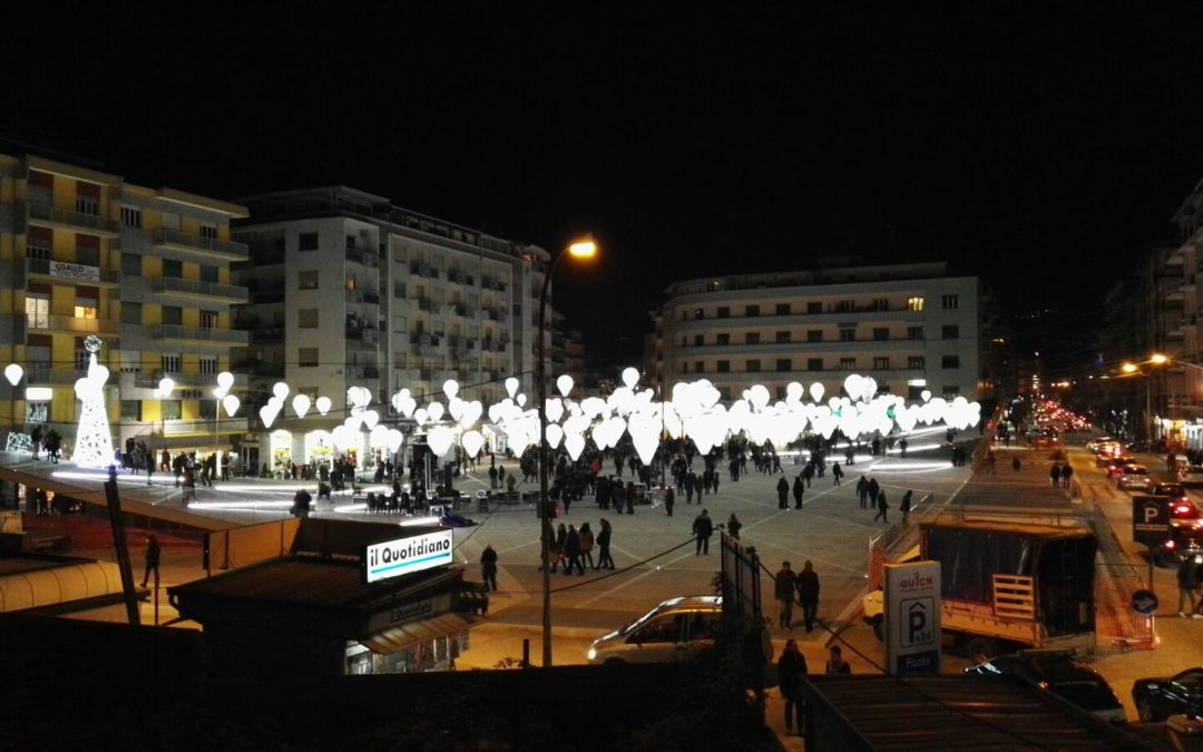 Piazza Bilotti durante l'inaugurazione
