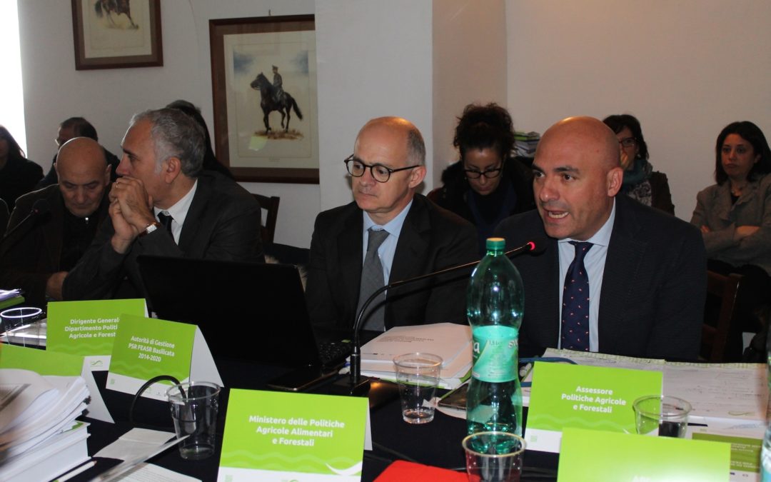 Luca Braia relazione al Comitato di sorveglianza sul Psr