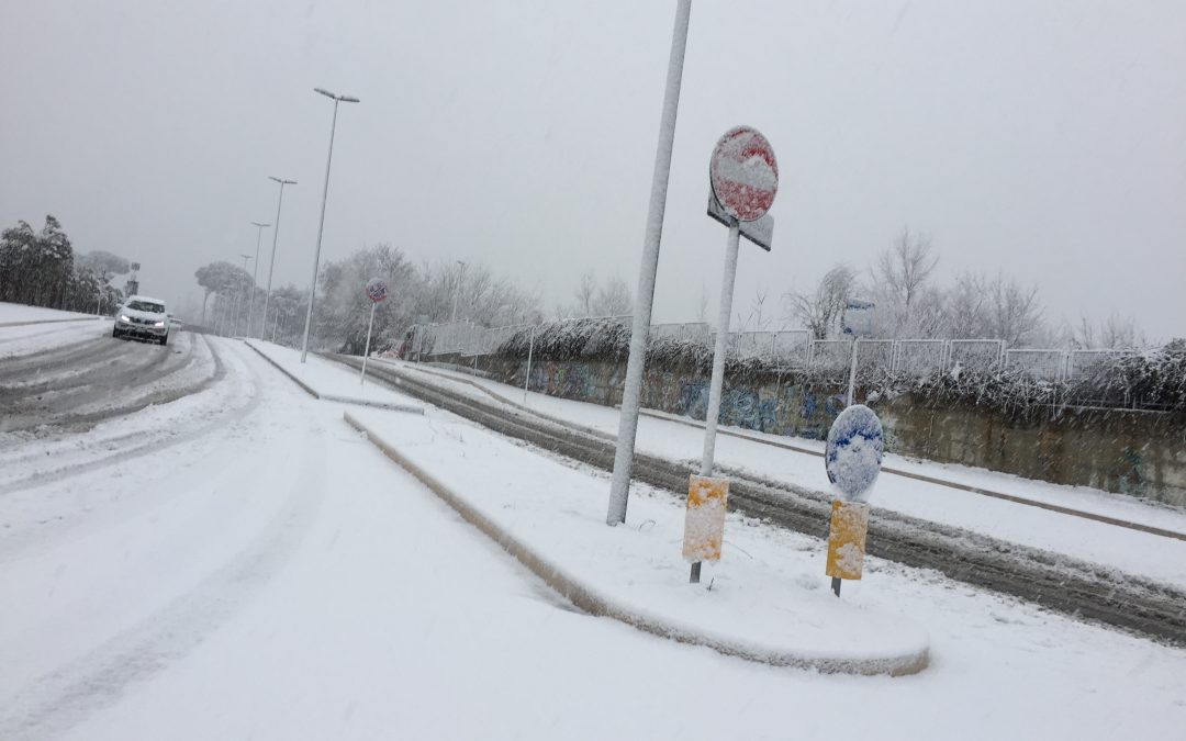 Neve in Irpinia, A16 chiusa per ore: allertato sistema pronto intervento