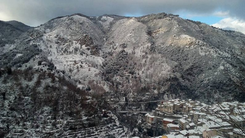 La magia della neve e del ghiaccio a Longobucco (CS) 