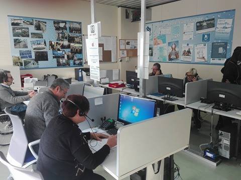 Nel call center di Acquedotto Lucano per l'emergenza freddo stanno lavorando 32 operatori