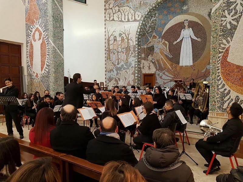 Il concerto dell'orchestra sinfonica di Melicucco a Botricello