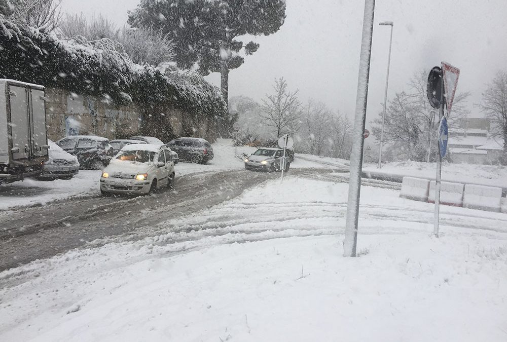 Meteo, mercoledì con la neve in Campania
