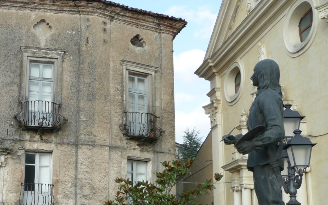 Chiesa di San Domenico e statua di Mattia Preti