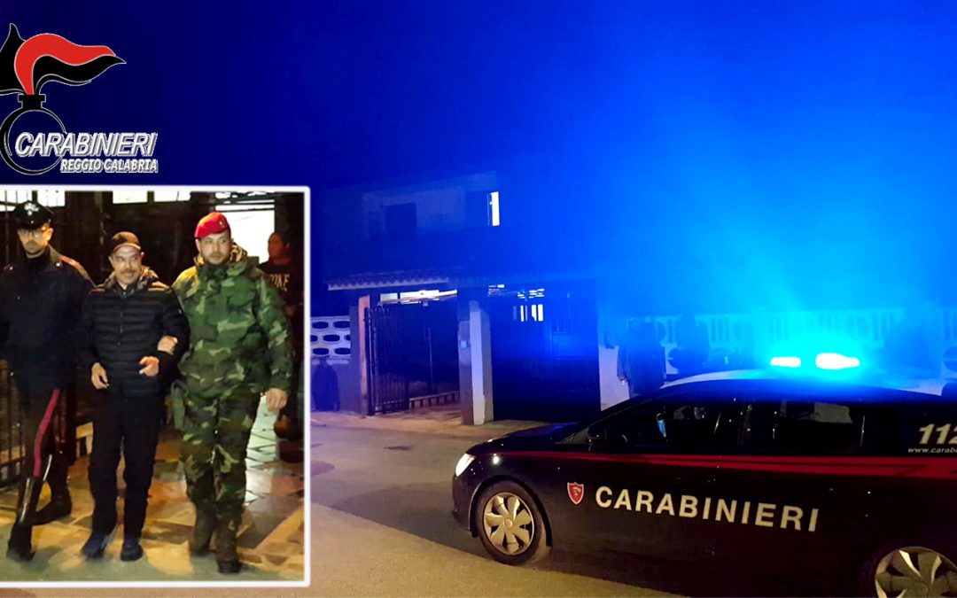 FOTO – L’arresto del latitante Antonino Pesce