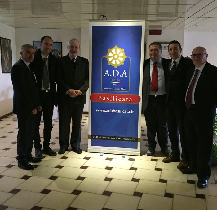 La delegazione lucana dell'Ada (Associazione direttori d’albergo)