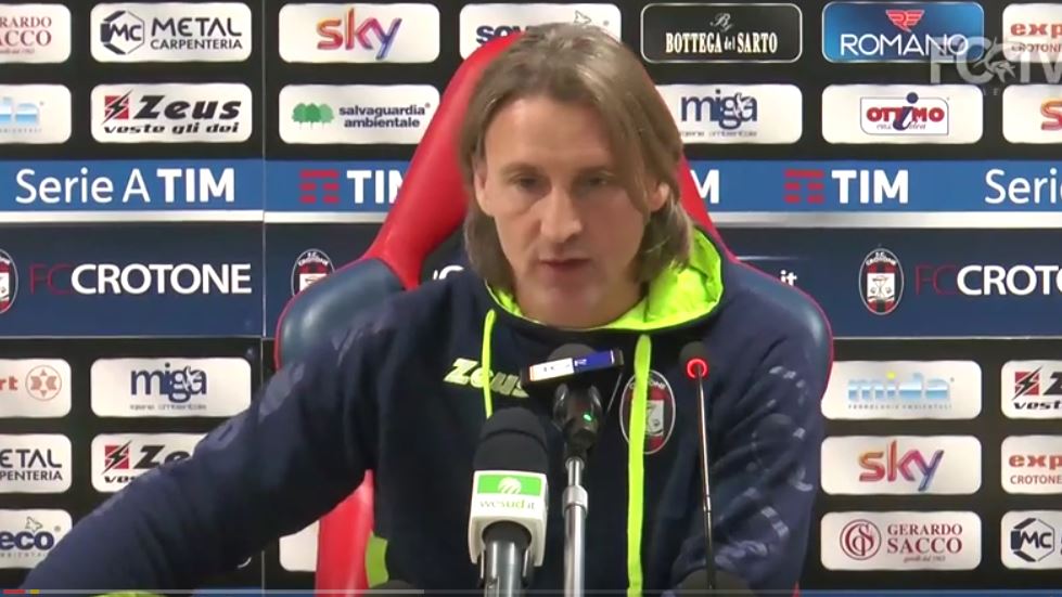 VIDEO – Verso la sfida Crotone-Inter  La conferenza stampa di Davide Nicola