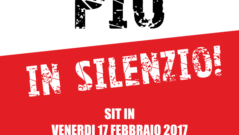 “Mai più in silenzio”, a Pago sit-in a sostegno dell’ex-ispettore vittima di intimidazione