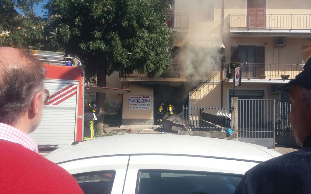 La pasticceria dove si è verificata l'esplosione