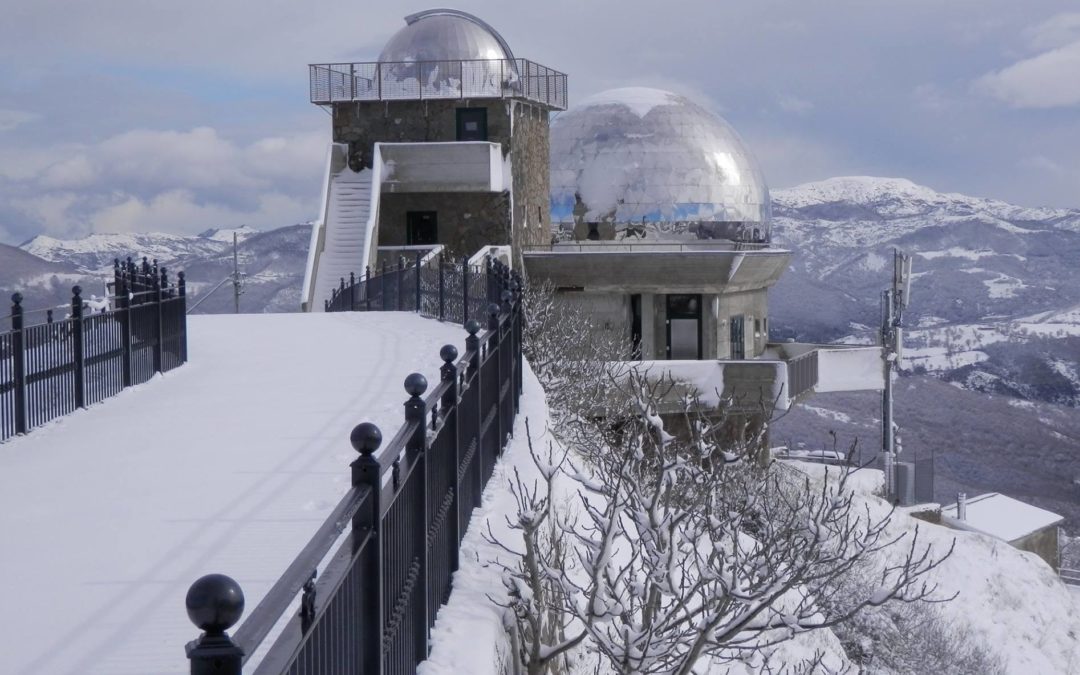 Il planetario di Anzi (foto dalla pagina fb «Planetario Osservatorio Astronomico di Anzi»)