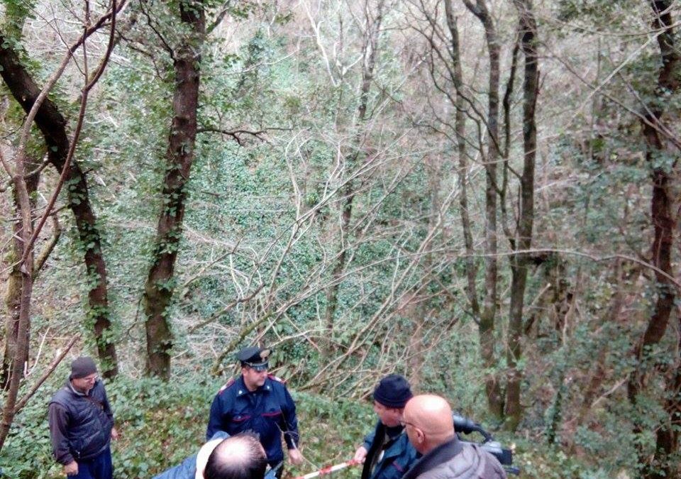 FOTO – Ritrovato morto l’uomo scomparso   Tragedia in una zona di montagna del Vibonese