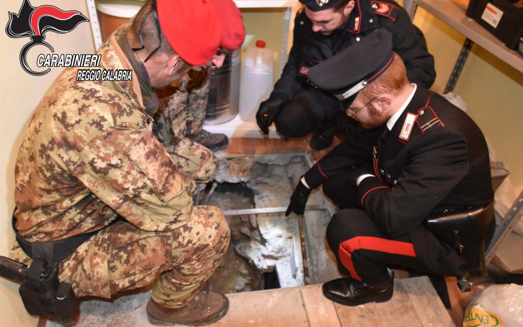 FOTO – Arrestato Santo Vottari, si nascondeva in un bunker  Le immagini dell’arresto e del ritrovamento