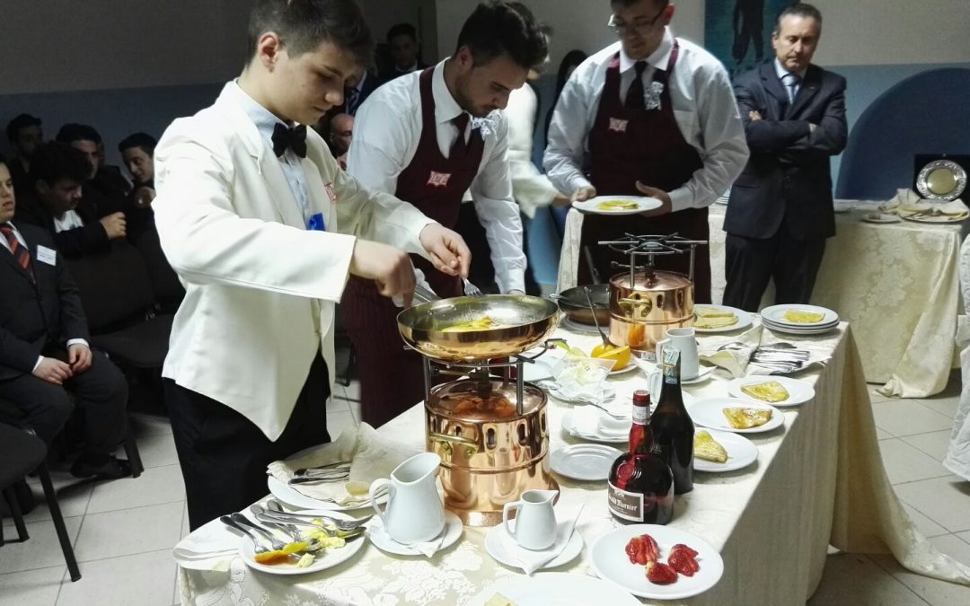 VIDEO – Le immagini della prova del Master sala realizzata dagli alunni dell’istituto “Mancini”