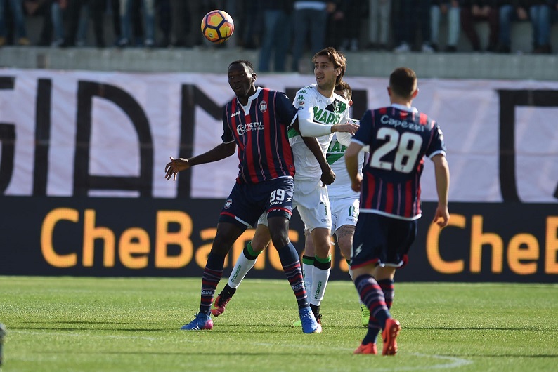 Serie A, Crotone-Sassuolo finisce senza reti: palo di Ferrari nel finaleF