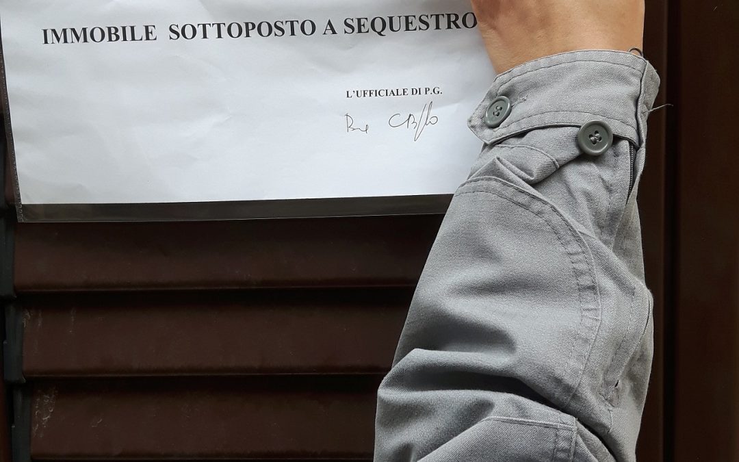 Il sequestro degli stabili