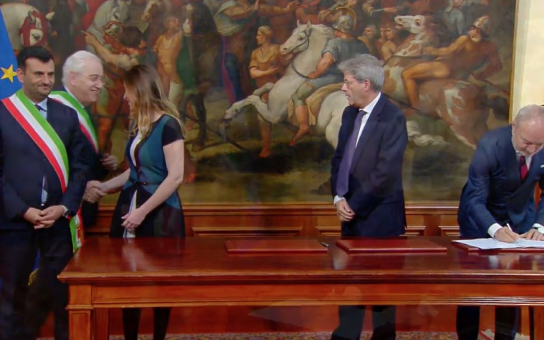 Fondi periferie, il sindaco di Avellino ricevuto da Gentiloni