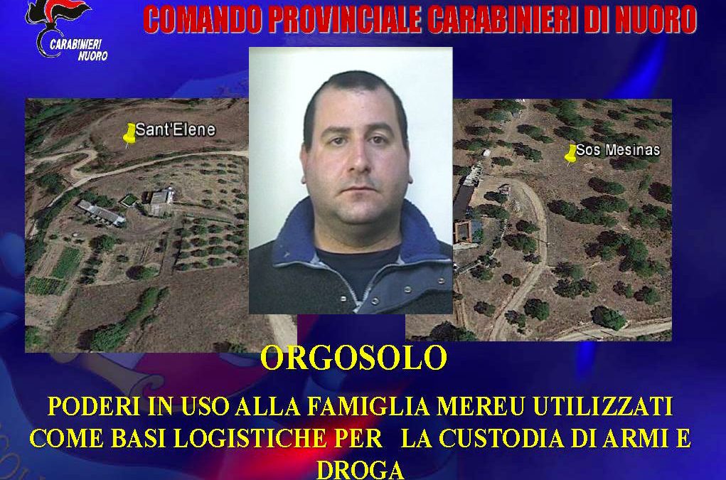 Il boss Mereu e i depositi utilizzati per la droga