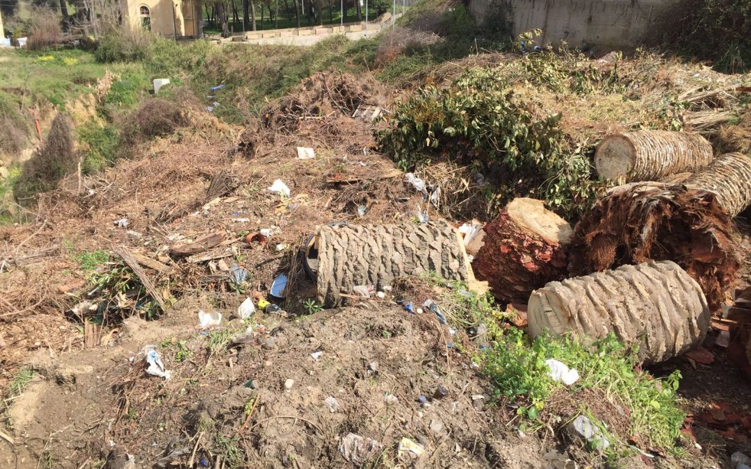 FOTO – Sequestrata una discarica abusiva in località “Madonella” a Vibo Valentia
