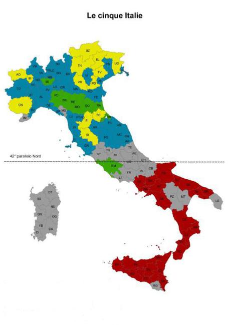 Le «5 Italie» fotografate dallo studio Acli