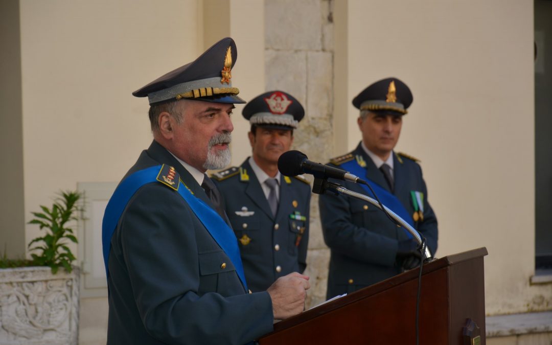 Catanzaro, cambio al vertice dei servizi logistici  La Guardia di Finanza accoglie il colonnello Marmo