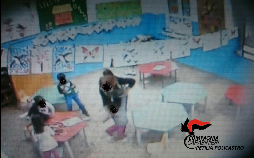VIDEO – Le violenze delle maestre in un asilo  Sospese insegnanti nel Crotonese