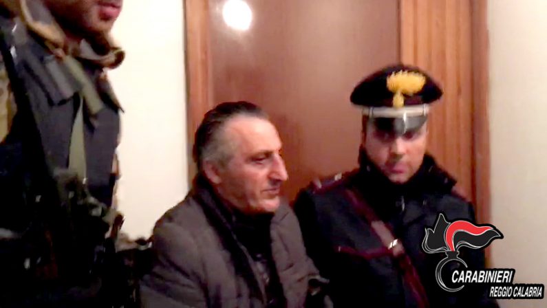 FOTO - L'arresto del latitante Giuseppe FacchineriIl boss del Reggino sorpreso in un appartamento