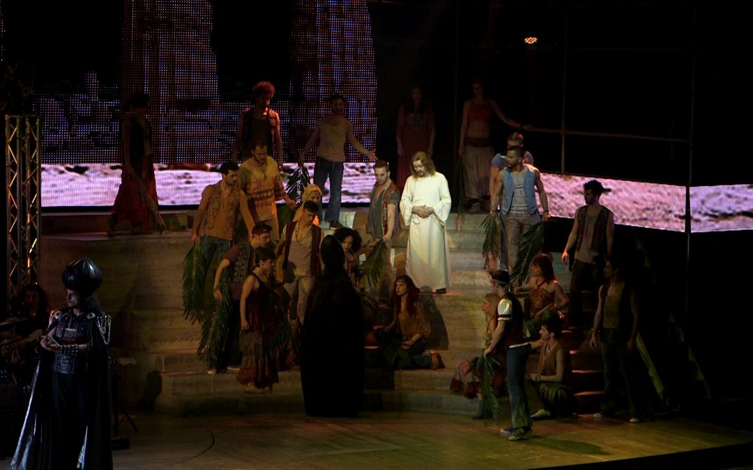 Una scena dello spettacolo