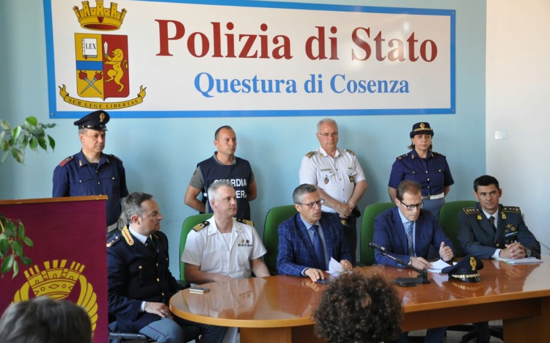 La conferenza stampa del Procuratore Facciolla a Cosenza