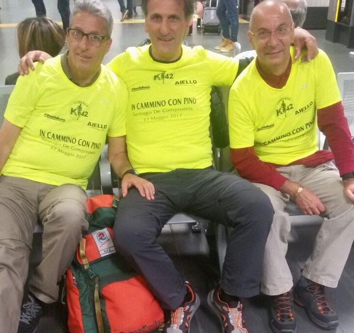 Franco, Silvio e Giampiero pronti per il Cammino