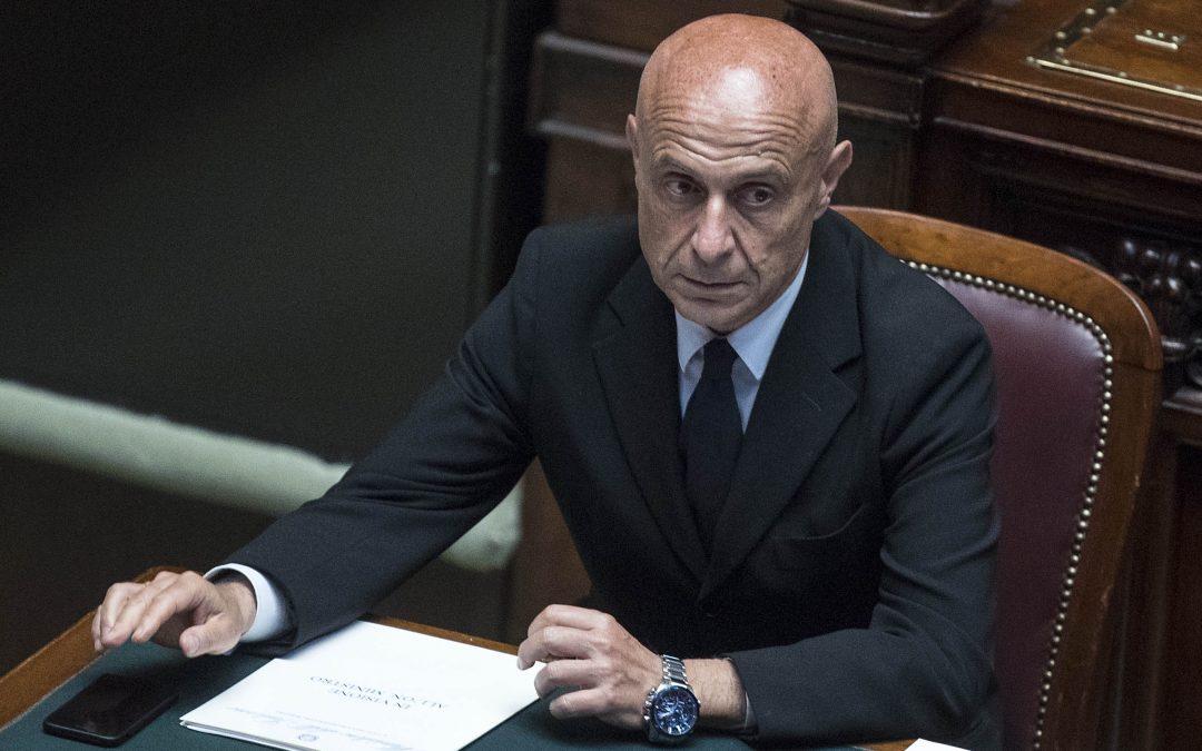 Il Ministro dell'Interno Marco Minniti