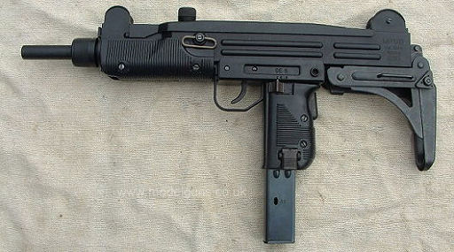 Una mitraglietta modello Uzi