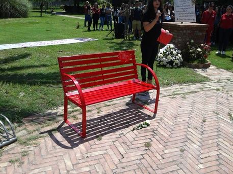 Corigliano, una panchina rossa per Fabiana Luzzi  Il ricordo della ragazza a 4 anni dal suo omicidio