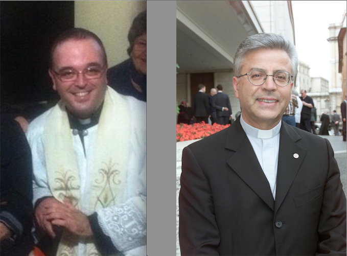 Da sin. don Vincenzo Mossucca e mons. Gianfranco Todisco