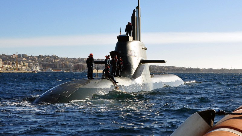 Il sommergibile della Marina Militare