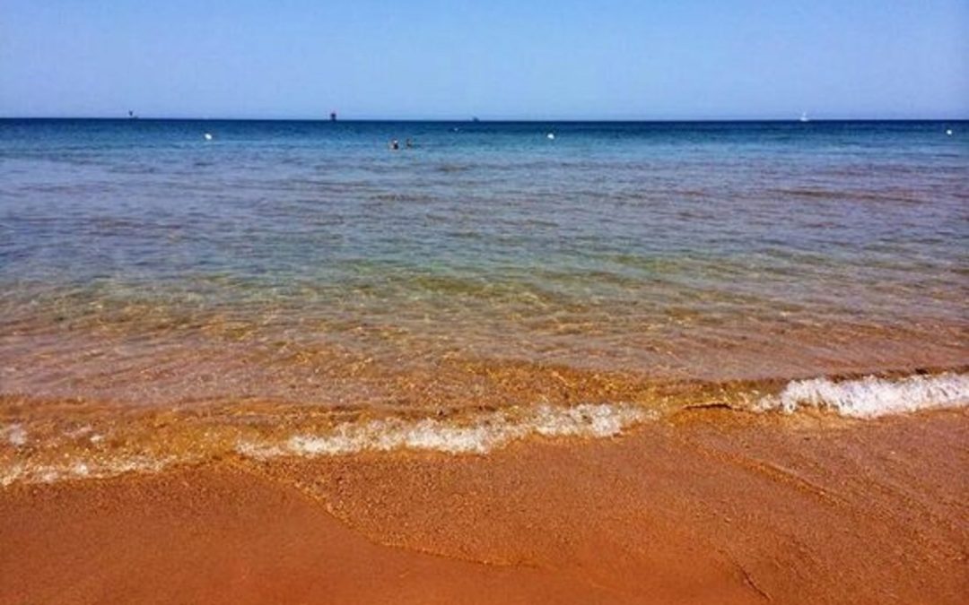 La spiaggia di Le Cannella a Isola Capo Rizzuto