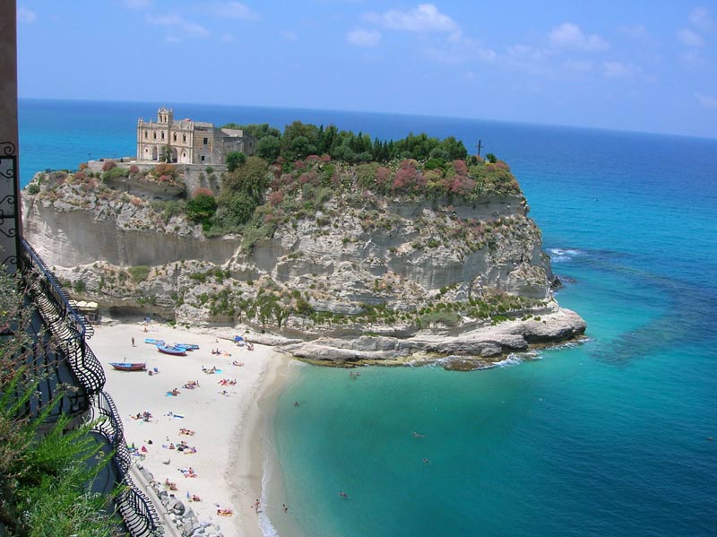 Una veduta di Tropea