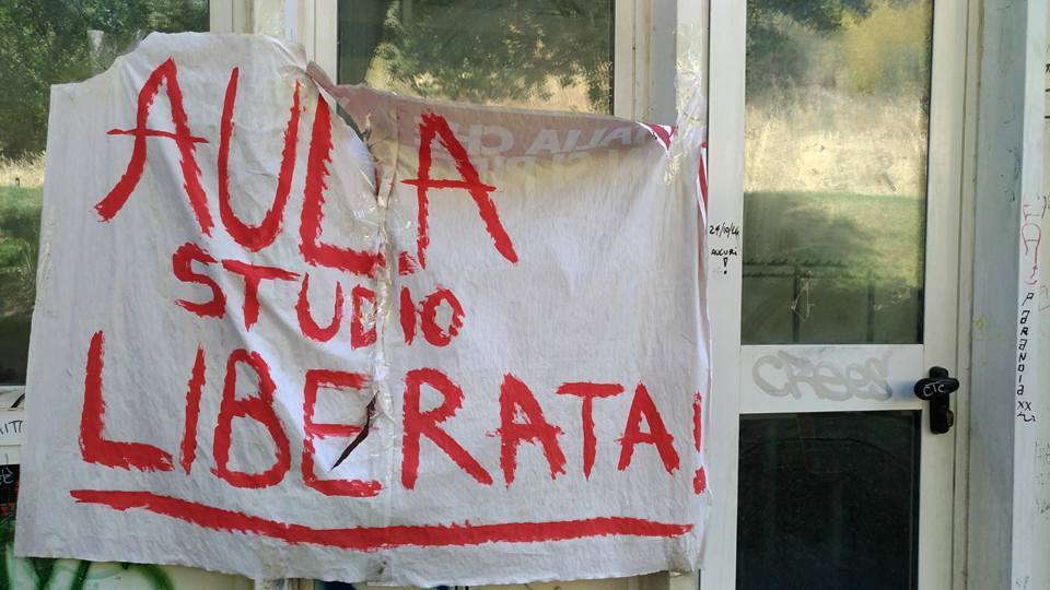 L'aula dell'Università della Calabria