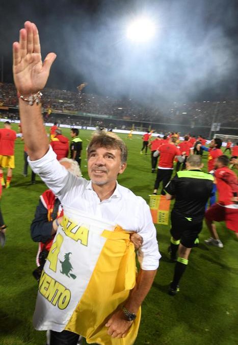 Benevento calcio, parte la campagna acquisti per la Serie A: contratto di due anni a Baroni