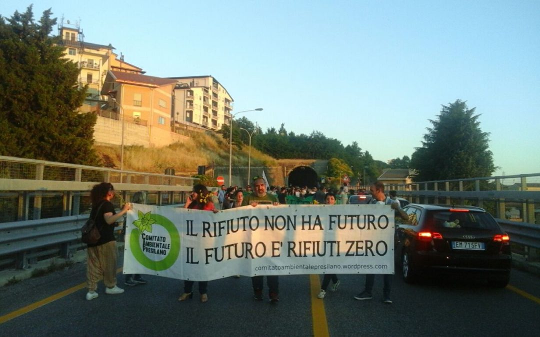 La protesta a Celico